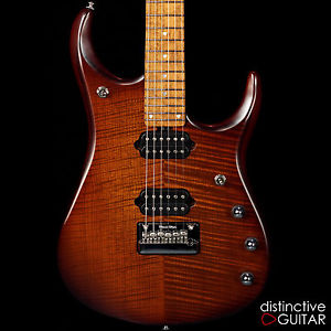 NEW ERNIE BALL MUSIC MAN JP15 GUITAR JOHN PETRUCCI SIGNATURE SAHARA BURST FLAME