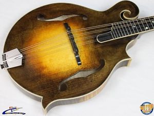 Eastman MD915-SB Classic F-Style Mandolin w/ HFC Solid Woods Sunburst Demo 37587
