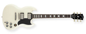 2008 Gibson Custom Shop Alpine White VOS Les Paul SG Standard guitar - 11597