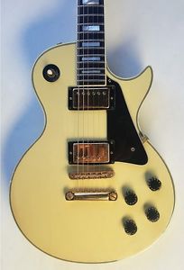 1978-1979 Gibson Les Paul Custom Alpine White BLONDE ~Very CLEAN~ Guitar 1970's