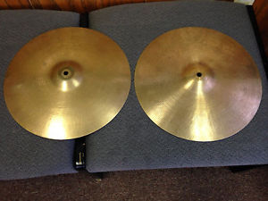Vintage 1960'-70's Paiste 602 Hi Hats