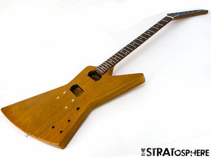 2016 Gibson USA Explorer T Faded BODY & NECK Project Guitar Parts American Amber