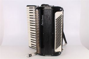 Vintage Old Original Italian Made Paolo Soprani 120 Bass Piano Accordion.
