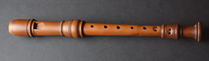 DOLMETSCH Hand Made Soprano Recorder No. 2932 w/ Hard Case
