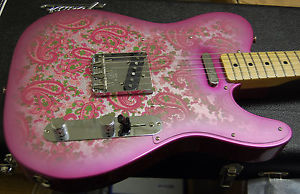 2016 Fender 1969 Paisley Telecaster Masterbuilt Paul Waller New Old Stock Finish