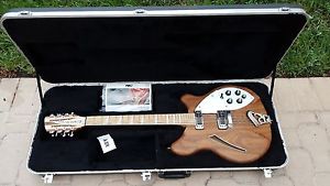 2014 Rickenbacker 360/12W 360 12 Natural Walnut 12-String Electric Guitar