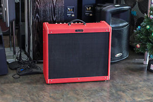 Fender Hot Rod Deluxe III Red October LTD 40-w 1x12 Combo Tube Amplifier, New!
