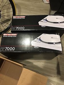 RELOOP RP-7000 WHITE, BUNDLE PACKAGE w/ GOLD CONCORDE NEEDLES AND MORE.