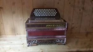 Steirische Harmonika Lanzinger 5-reihig F b es as des wie neu