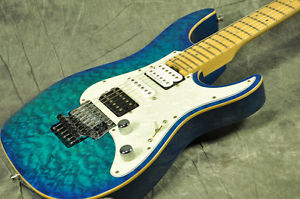 Edwards ESP Snapper E-SN-150FRM / AM Blue modify Guitar JAPAN