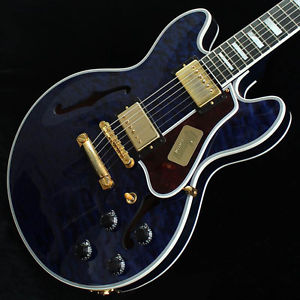Used Gibson CUSTOM SHOP Limited Custom Collection CS-356 Translucent Blue Guitar