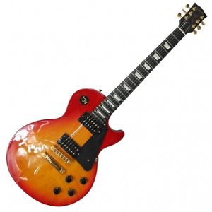 Gibson Les Paul Studio Cherry Sunburst Solid Body Used Electric Guitar Japan F/S