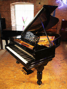 Rebuilt, Antique, 1887, Steinway Model A piano. 88 notes. Fluted, Barrel Legs.