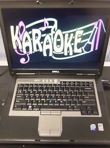 Karaoke Laptop, Dell Latitude D830 with 1TB Internal Hard Drive, Ready To Play!