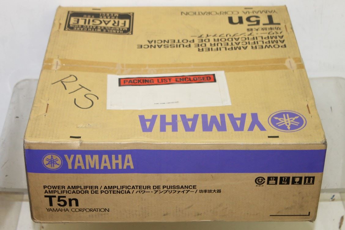 BNIB YAMAHA T5N T 5N Power Amp 2 x 1350w @ 8ohm 2 x 2500 @ 2ohm 110V/60Hz (US)