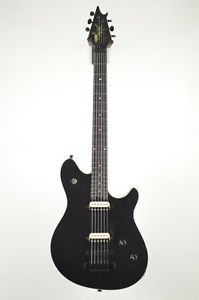 EVH Wolfgang Special HT made in Japan stealth black hardtail with locking nut