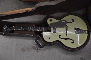 Vintage 1964 Gretsch Anniversary Model 6125 Two Tone Green w/ Original Case NICE