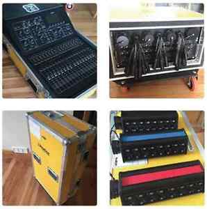 Midas M32R & DL32 Touring Package with Custom Line System