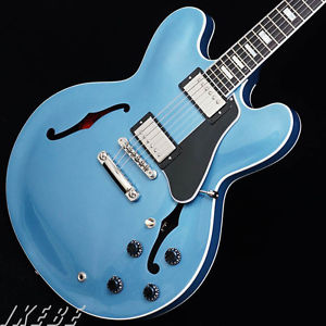 Gibson Memphis 2016 Limited Run ES-335 Pelham Blue New w/ Hard case