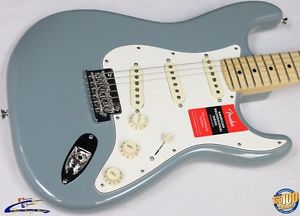 Fender American Professional Stratocaster w/HSC Sonic Gray NEW! Pro Strat #28319