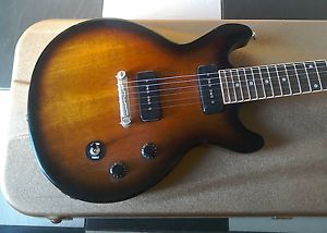 New Gibson Les Paul Double Cutaway Special Edition 100th Vintage Sunburst P90's