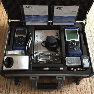 NTi XL2 Audio & Acoustic Analyser Plus MINIRATOR MR-PRO Audio Generator Kit