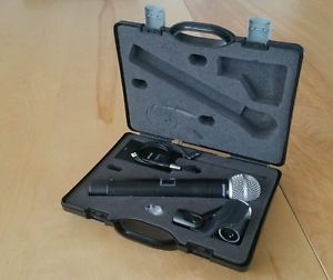 Shure UR2/SM58 Handheld Mic & UR1 bodypack / WL183 Lava Mic / case L3 band EX+