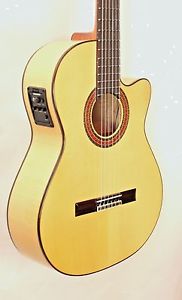 Paco Castillo Acoustic Flamenco Classical Guitar Spruce & Maple Spain