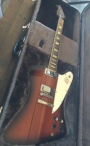 Vintage Gibson Firebird Guitar 1990 Made In USA With Hard Case And Strap