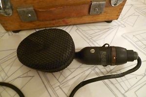 STC (pre Coles) 4038 Studio Ribbon Microphone - Ex BBC - original BBC oak box