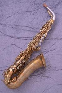 C.G.Conn Artist 6M Naked lady with Gloger Solid Silver Neck Alto Sax 1953