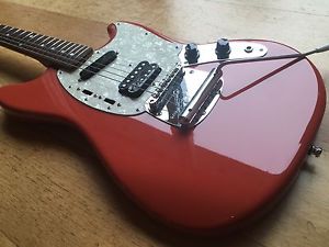 FENDER KURT COBAIN MUSTANG '69 RI FIESTA RED NIRVANA 2010 JAPAN U SERIAL
