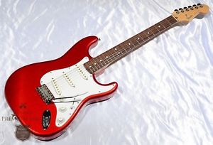 Fender Japan ST-STD Candy Aplle Red Made in Japan MIJ Used Free Shipping #g1337