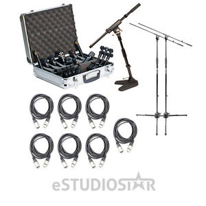 Audix DP7 7 Piece Drum Package with Free Stands and Cables