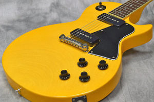 Edwards ESP E-LS-95LT TV Yellow Les Paul Jr Electric Guitar JAPAN