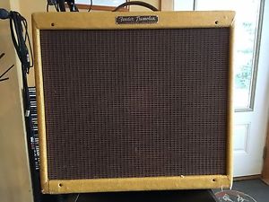 1956-57 Fender Tremolux vintage guitar amp tweed 5E9