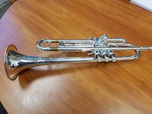 B&S Challenger I Professional Trumpet (Silver)
