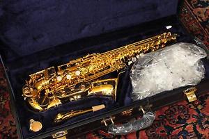 Yamaha YAS-875EXGP Custom Alto Saxophone FACTORY GOLD PLATE QuinnTheEskimo