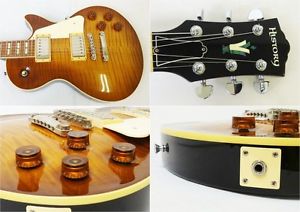 History LH - 10 FM Les Paul Type Luxury One Used Electric Guitar Deal Japan F/S