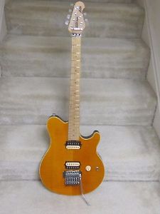 Ernie Ball Music Man Axis guitar- beautiful,plays,sounds great,Floyd Rose Trem