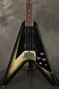 RARE 1981 Gibson Flying V BASS original SILVERBURST!!!