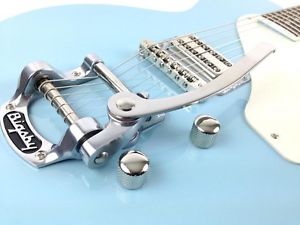 AXL USA Bel Air Electric Guitar AL-1055 with Bigsby Used, Light Blue
