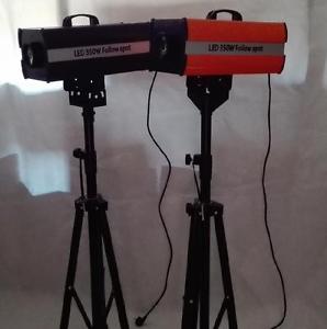 New LED 350W Follow Spot Focused Light Stand Spot Light A