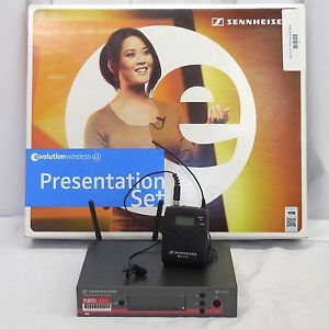 Sennheiser ew112G3 A Band Wireless Microphone Lavalier System Digital Mint Cond
