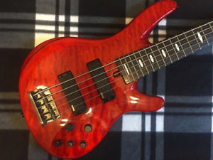 YAMAHA TRB1005J 5 String Electric Bass guitar Caramel Brown EMS tracking ship
