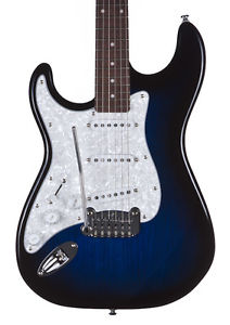 G&L Tribute Legacy Electric Guitar Left-Handed Rosewood Fingerboard Blueburst