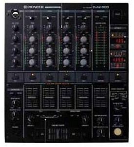 DJ for Pioneer professional mixer DJM-500