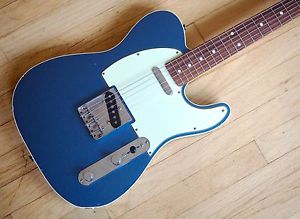 2008 Fender Telecaster Custom '62 RI TL62B Guitar Lake Placid Blue Japan CIJ
