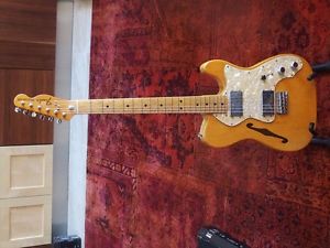 original USA vintage 1972 Fender Telecaster Thinline + orig. hardcase widerange