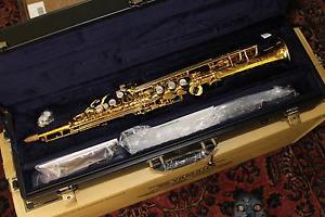 Yamaha YSS-82ZU Custom Soprano Saxophone UNLACQUERED MINT QuinnTheEskimo